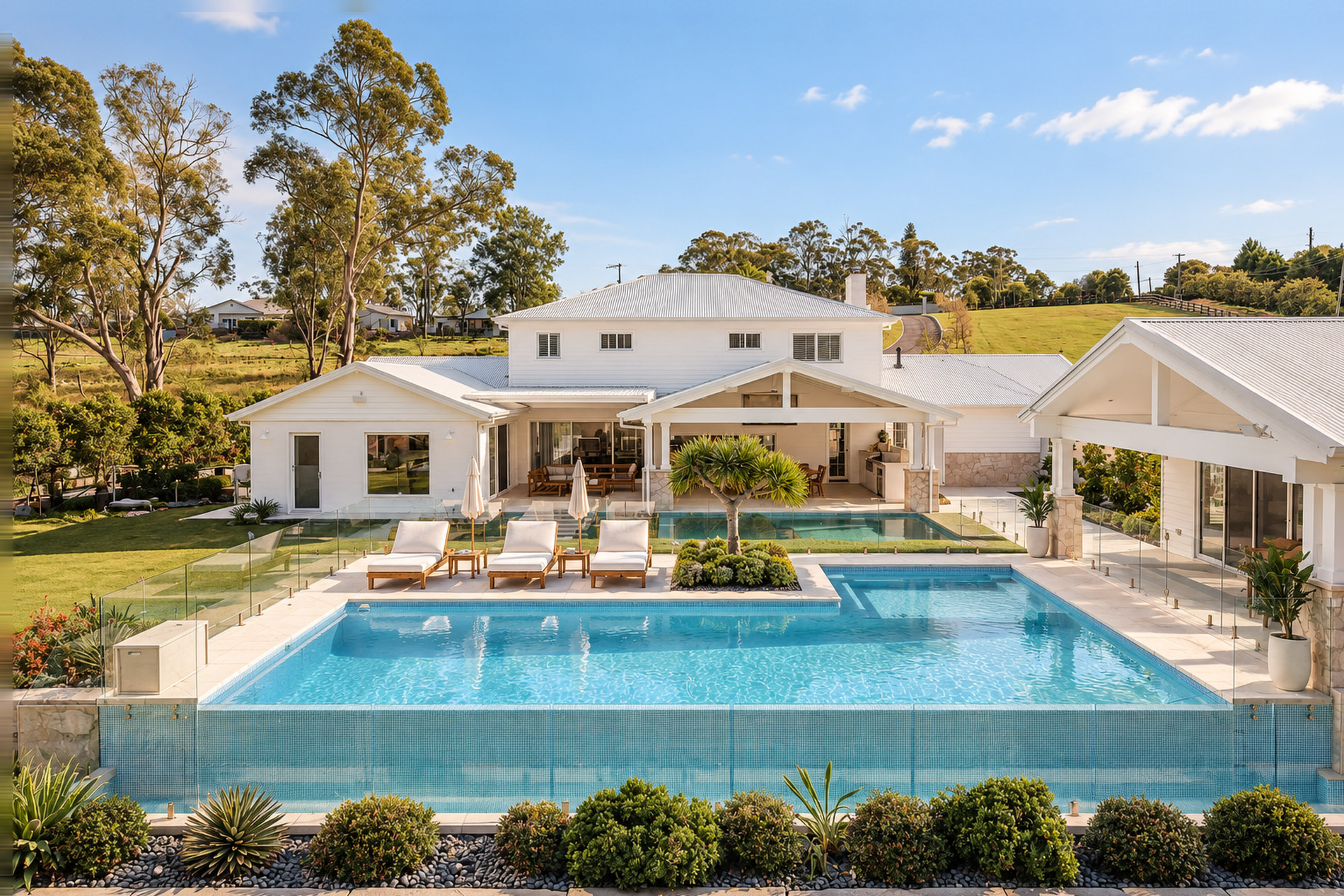 Annangrove pool and cabana