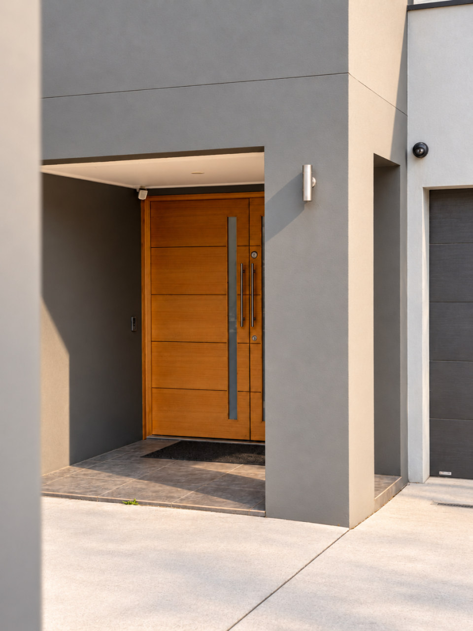 The front door