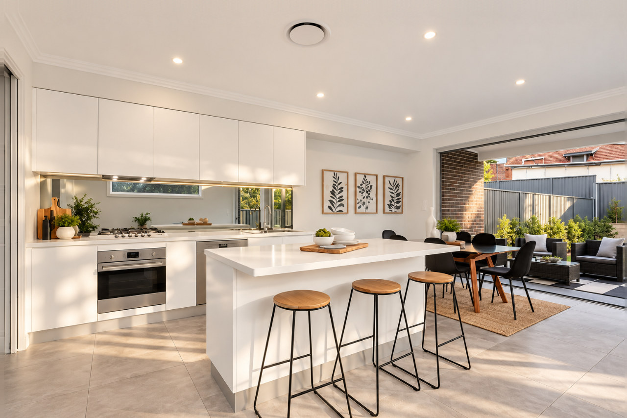 The second dwelling's kitchen